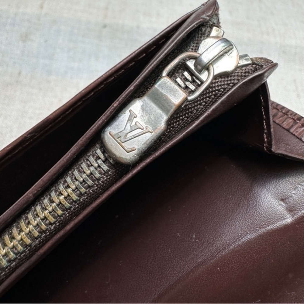 AUTHENTIC LOUIS VUITTON Monogram Porte-Monnaie Billet Tresor Wallet - Picture 8 of 16
